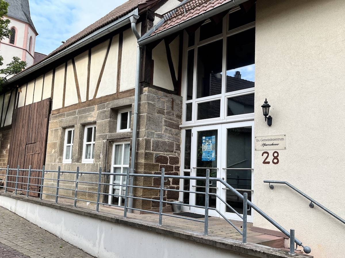 Bild der Pfarrscheuer in Göbrichen
