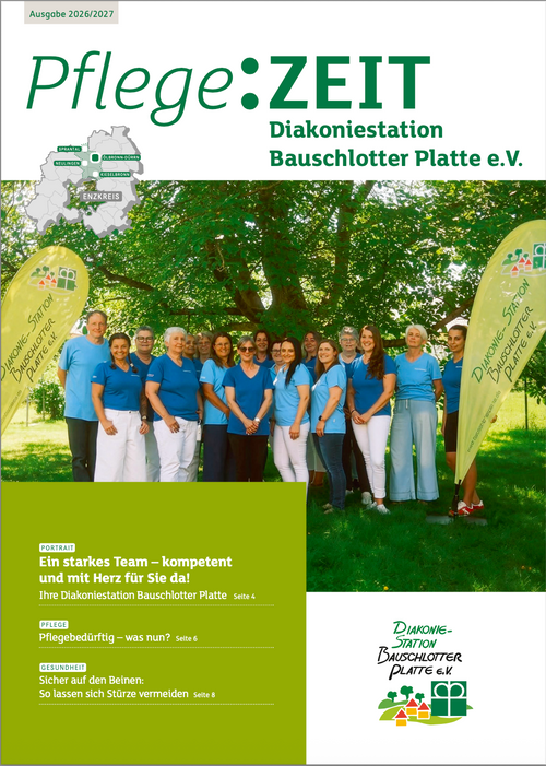 Titelbild des Magazins Pflege:Zeit